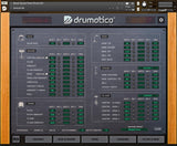 Drumatica Black Oyster Drum Kit