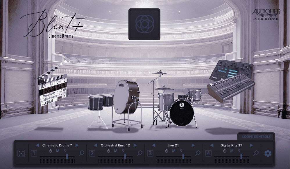 Audiofier Blent 6 Plus - CinemaDrums