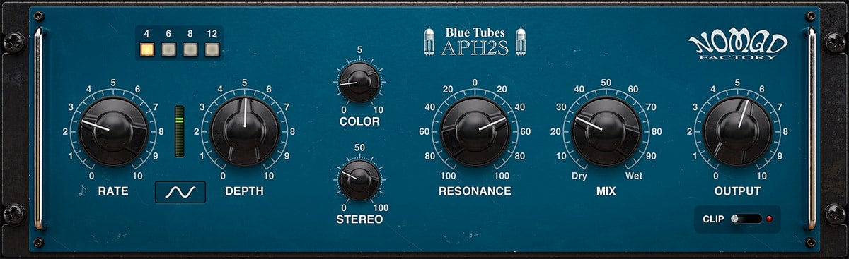 Nomad Factory Blue Tubes Analog Phaser APH2S - PluginFox