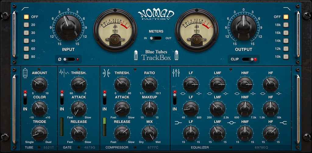 Nomad Factory Blue Tubes Analog TrackBox - PluginFox