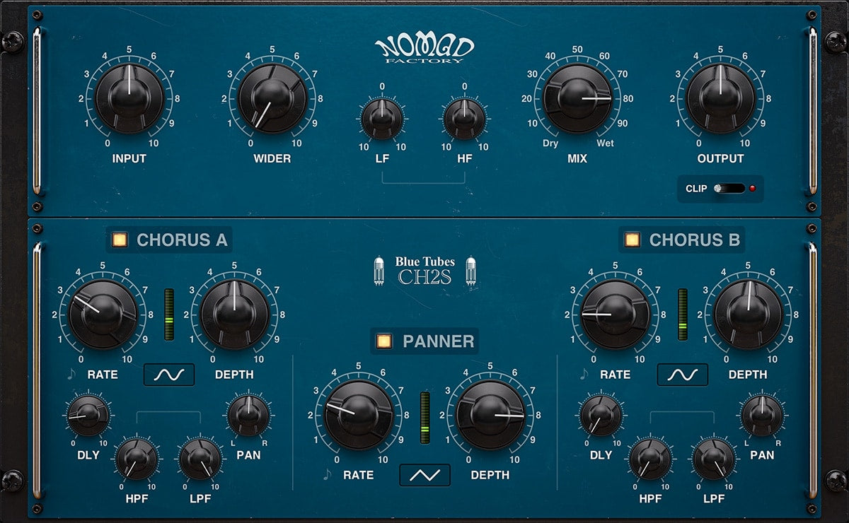 Nomad Factory Blue Tubes Analog Chorus CH2S - PluginFox