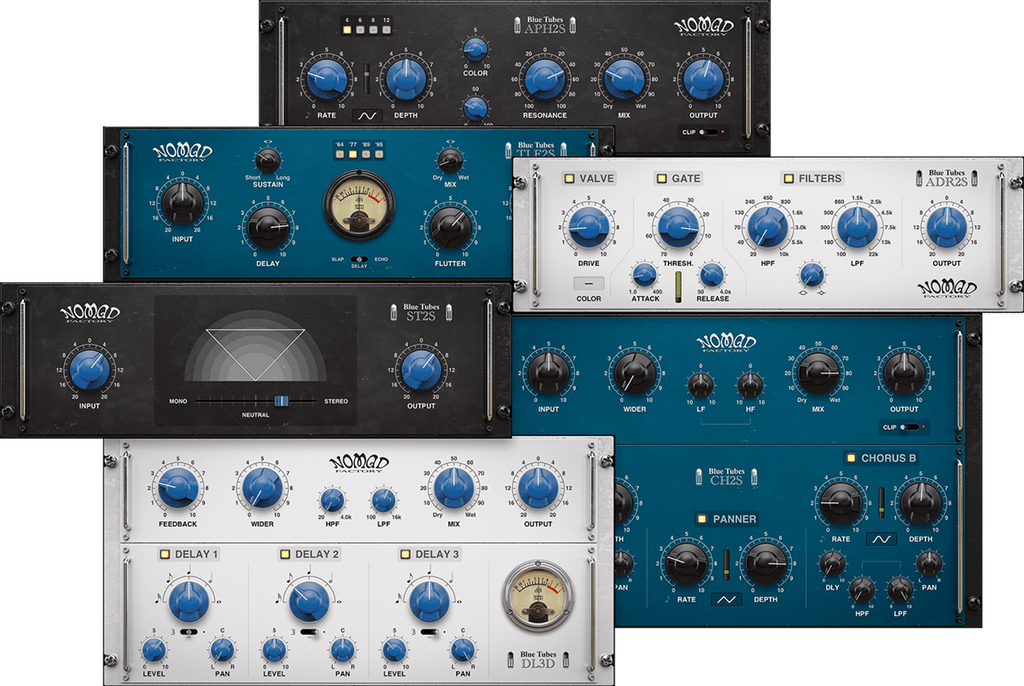 Nomad Factory Blue Tubes Effects Pack - PluginFox