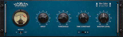Nomad Factory Blue Tubes Limiter FA770