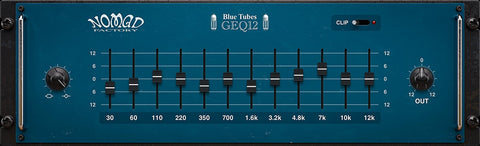 Nomad Factory Blue Tubes Equalizer GEQ12