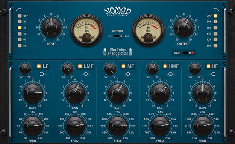 Nomad Factory Blue Tubes Equalizer PEQ322