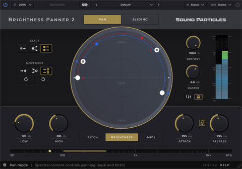 Sound Particles Energy Panner 2 - PluginFox