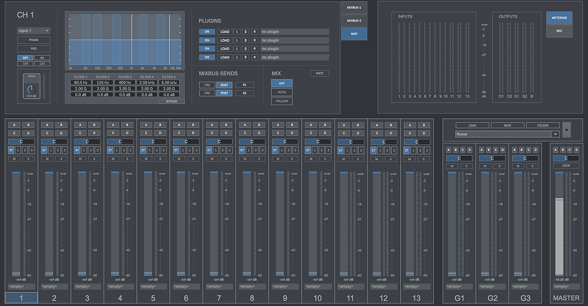 Digital Brain Instruments CMixer