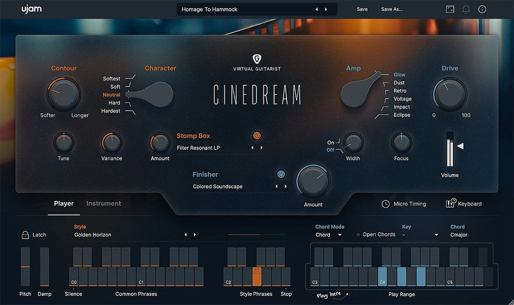 UJAM Virtual Guitarist Cinedream | PluginFox