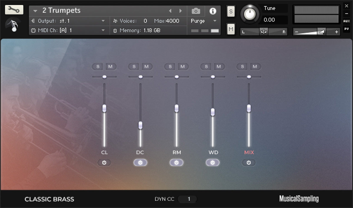 Musical Sampling Classic Brass • PluginFox