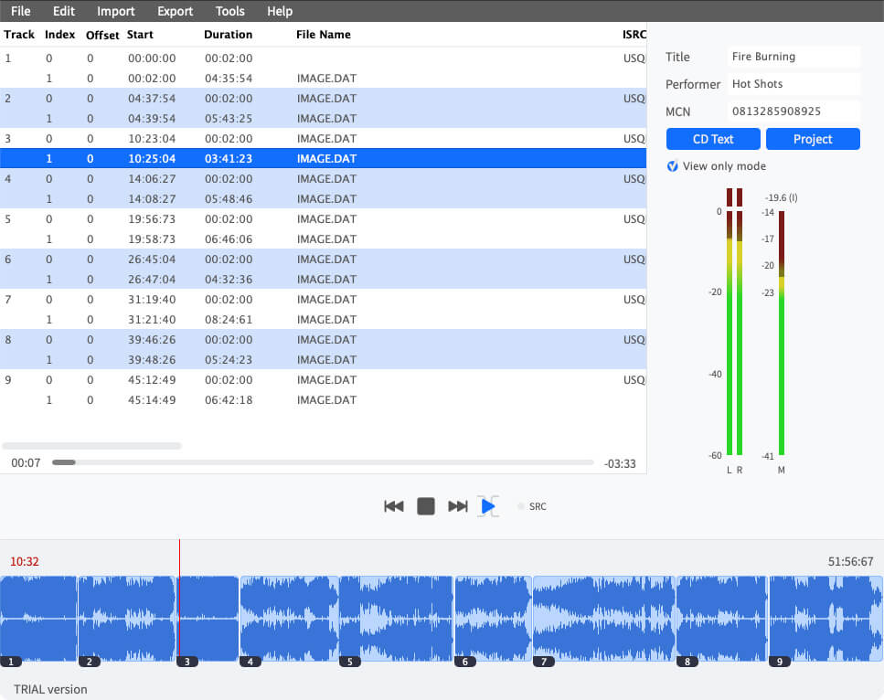 Sonoris DDP Creator Standard