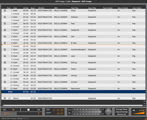 HOFA DDP Player Maker V2