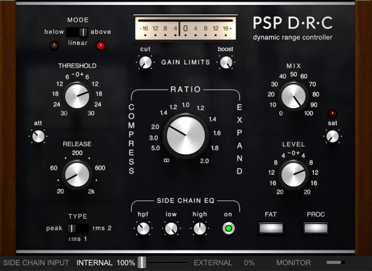 PSP DRC Dynamic Range Controller