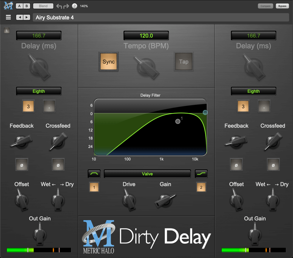 Metric Halo Dirty Delay v4