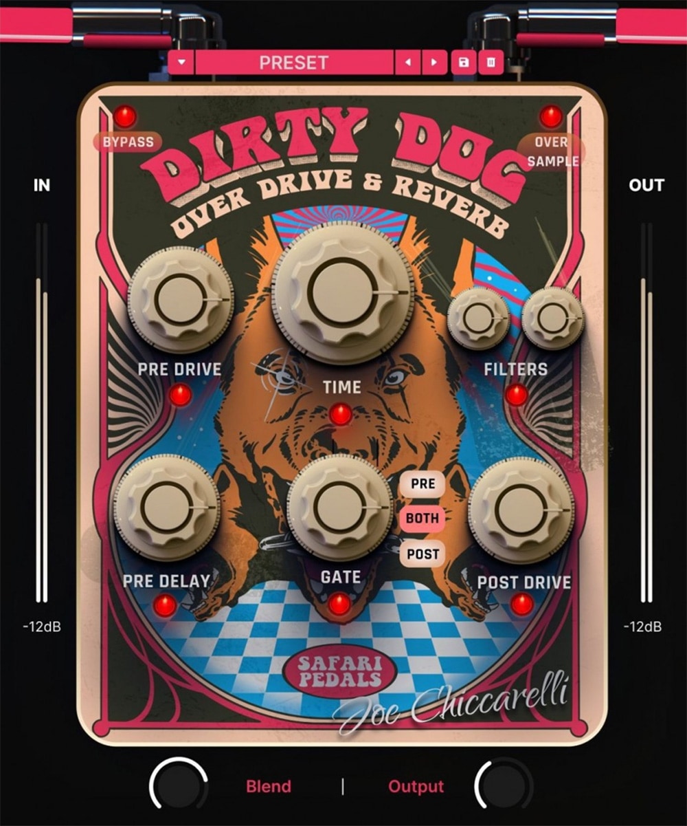 Safari Pedals Dirty Dog Reverb