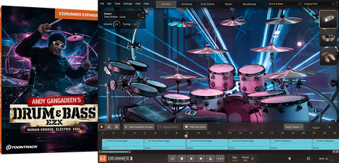 Toontrack EZX: Drum & Bass