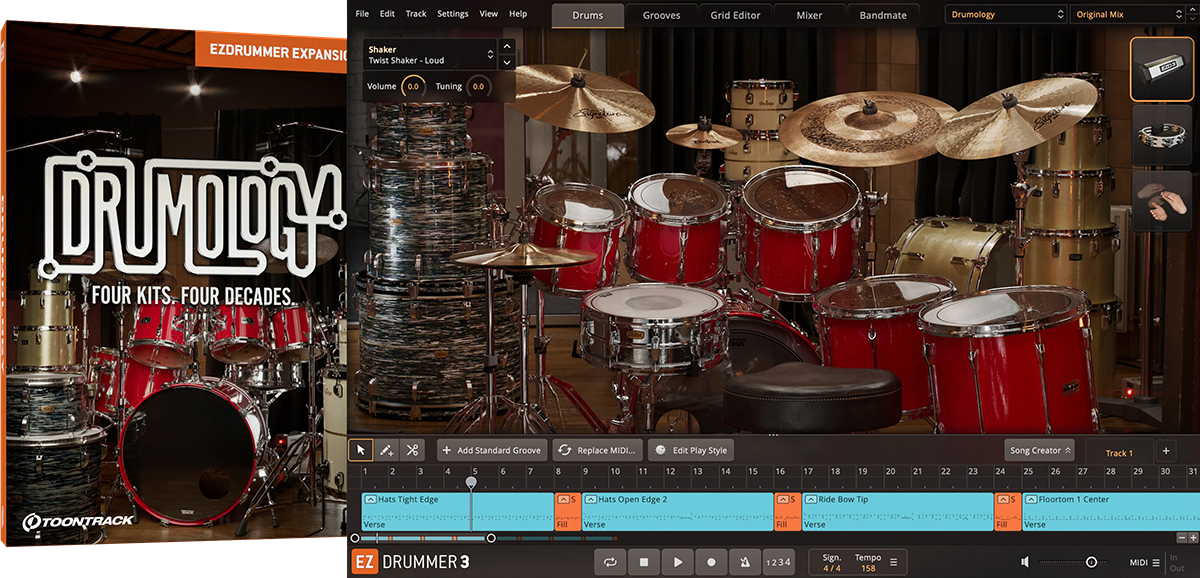 Toontrack EZX: Drumology