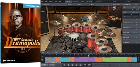 Toontrack SDX: Drumopolis - PluginFox