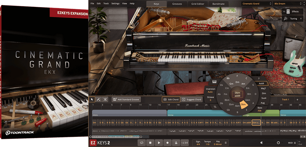 Toontrack EKX: Cinematic Grand - PluginFox