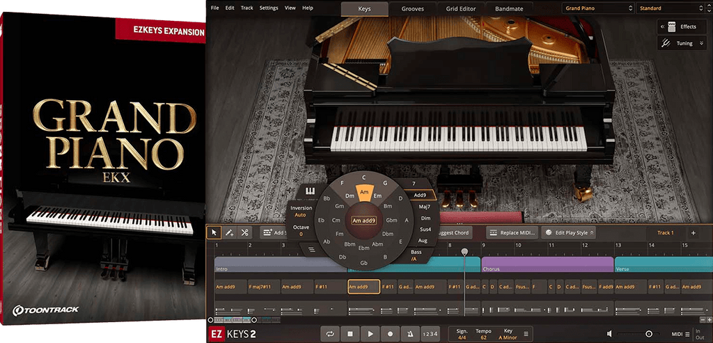Toontrack EKX: Grand Piano - PluginFox
