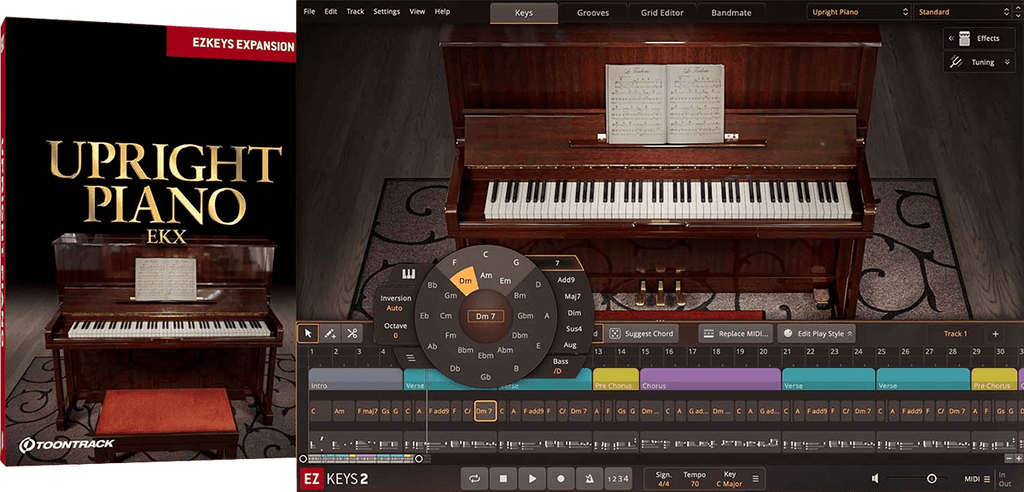 Toontrack EKX: Upright Piano - PluginFox