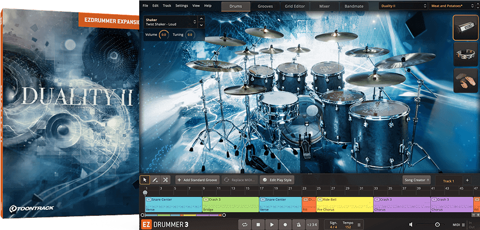 Toontrack EZX: Duality II