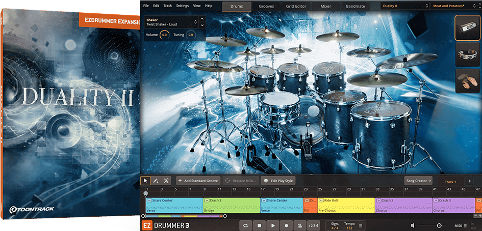 Toontrack EZX: Duality II - PluginFox