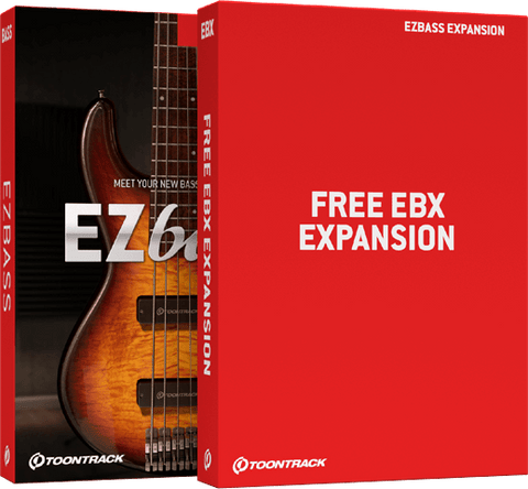 Toontrack EZbass + Free EBX Expansion