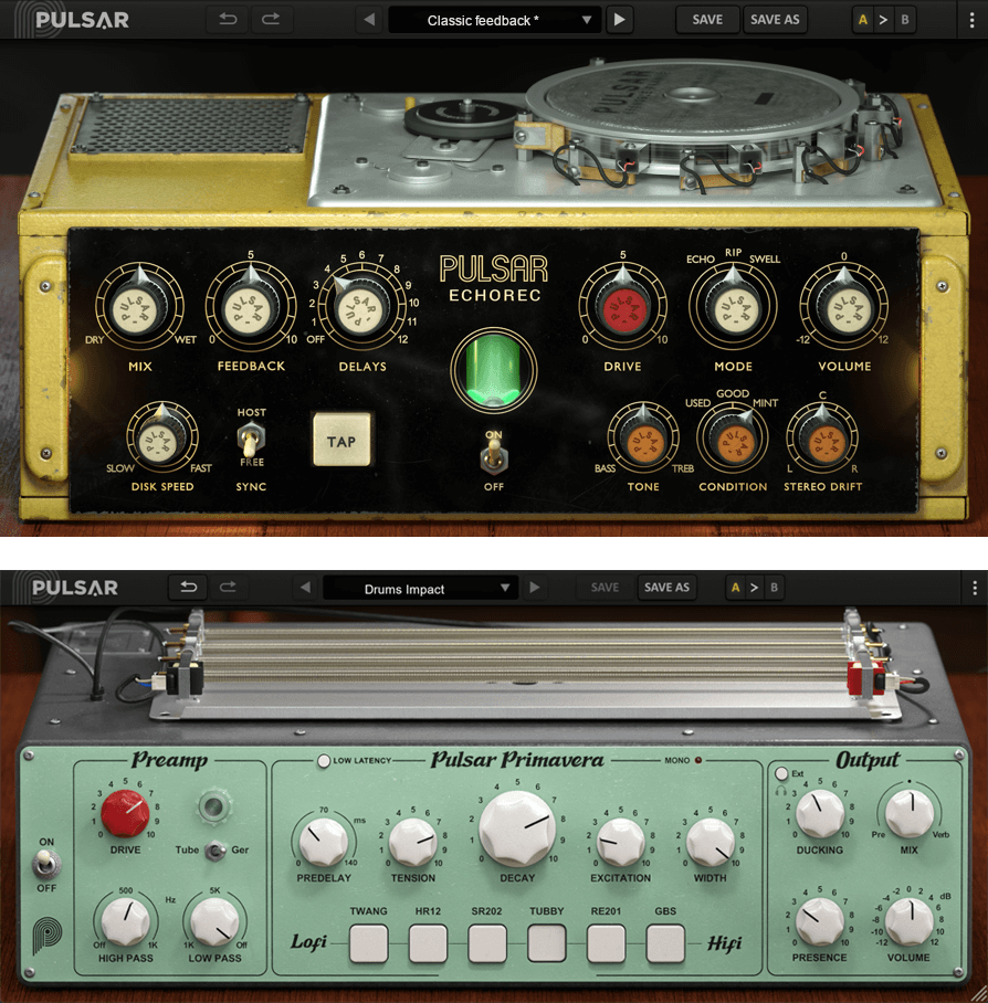 Pulsar Audio Echorec & Primavera Bundle - PluginFox