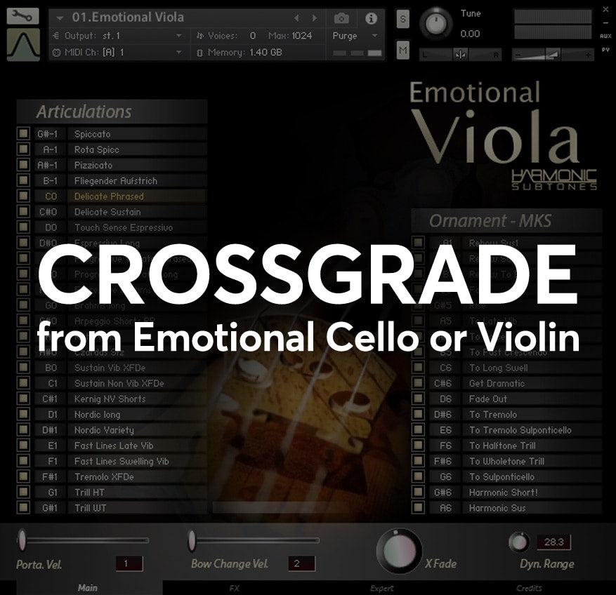 Best Service Emotional Viola - Crossgrade