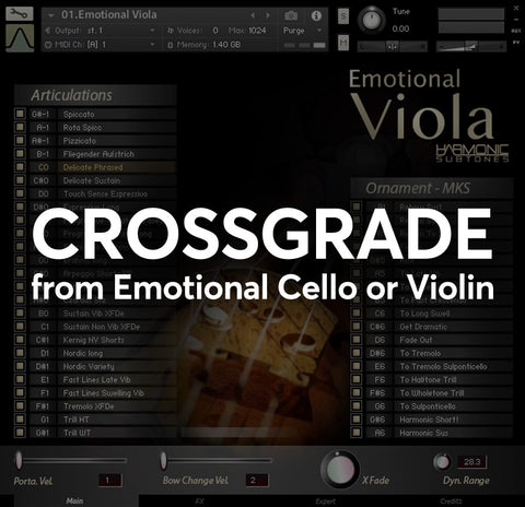 Best Service Emotional Viola - Crossgrade