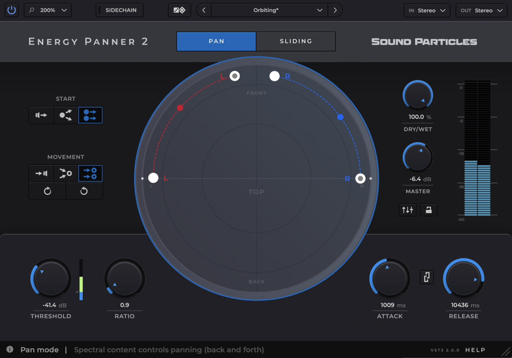 Sound Particles Energy Panner 2 | PluginFox