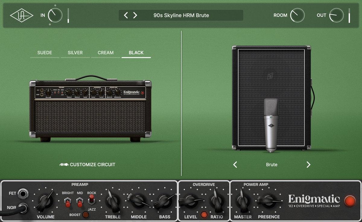 Universal Audio UAD Enigmatic '82 Overdrive Special Amp • PluginFox
