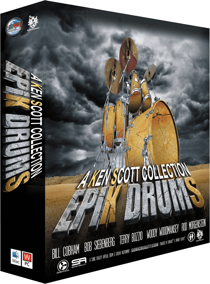 Sonic Reality BFD3 Expansion: Epik Drums Ken Scott Collection