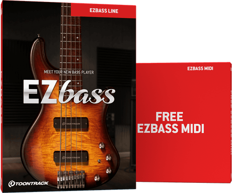 Toontrack EZbass + Free MIDI Pack