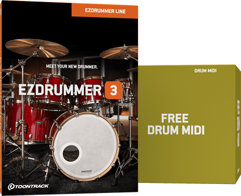 Toontrack EZDrummer 3 + Free MIDI Pack