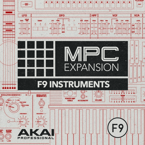 AKAI MPC Expansion: F9 Instruments Collection