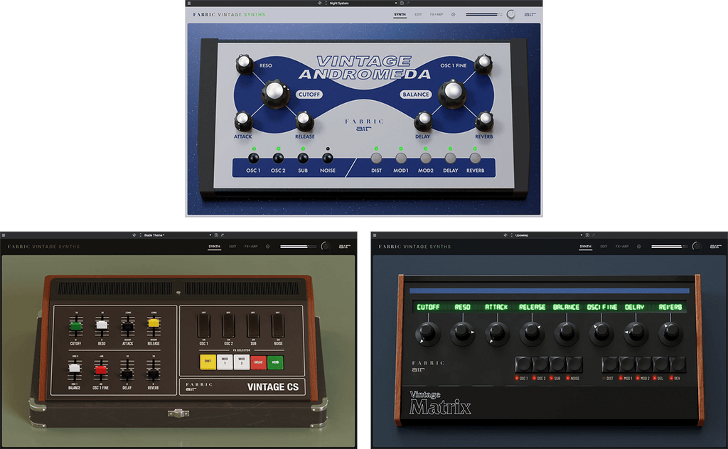 AIR Fabric Vintage Synths Vol. 2 | PluginFox