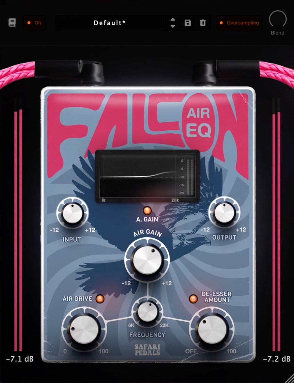 safari pedals plugins Safari Audio Falcon Air EQ • PluginFox