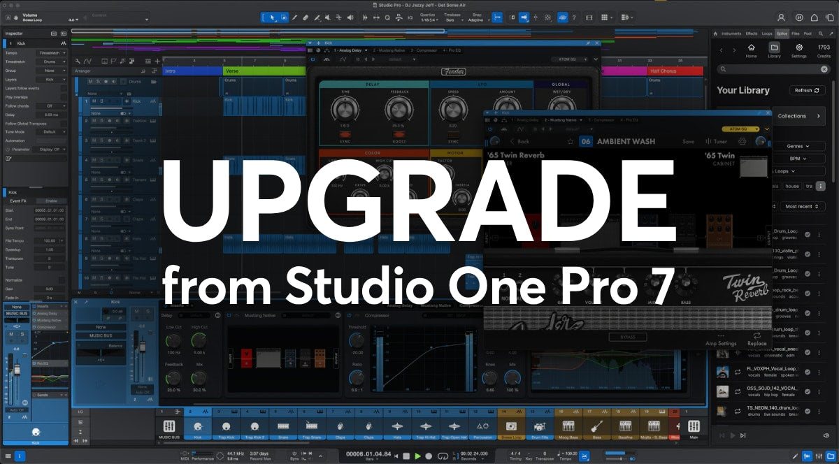 Fender Studio Pro 8 - Upgrade