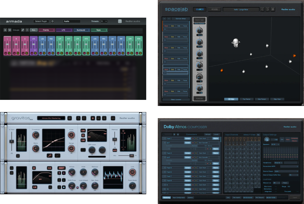 Fiedler Audio Dolby Atmos Production Bundle 2026 - PluginFox
