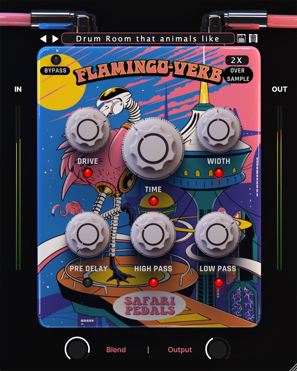 Safari Pedals Flamingo Verb