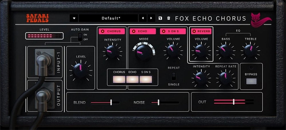 Safari Audio Fox Echo Chorus • PluginFox