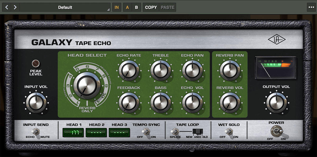 Universal Audio Galaxy Tape Echo • PluginFox Universal Audio Galaxy Tape Echo • PluginFox