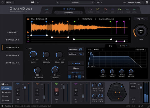 Sound Particles GrainDust