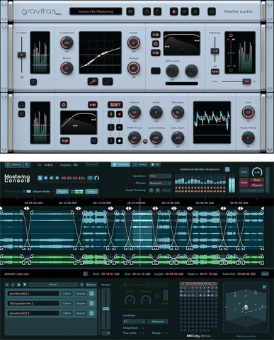 Fiedler Audio Mastering Console 2 & Gravitas MDS Bundle