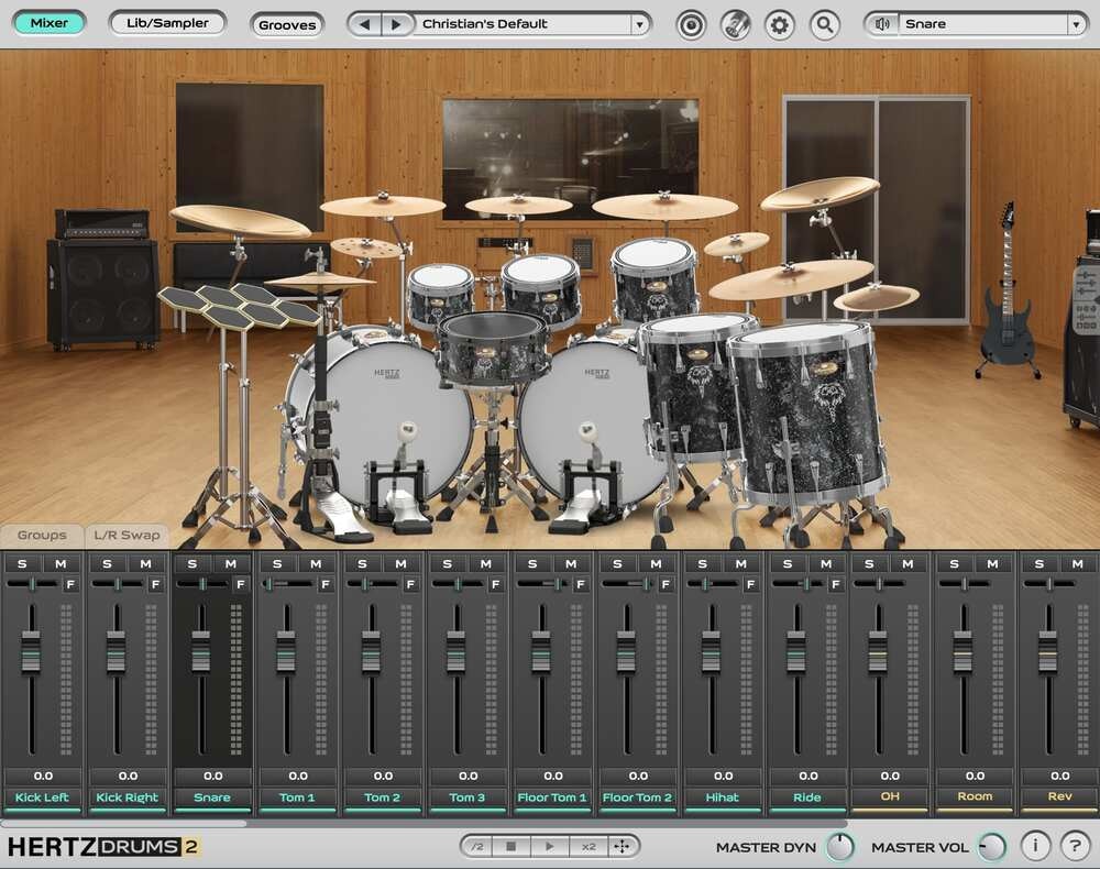 Hertz Instruments Hertz Drums Christian Donaldson Signature Pack ...