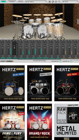 Hertz Instruments Hertz Drums Complete 1 Bundle
