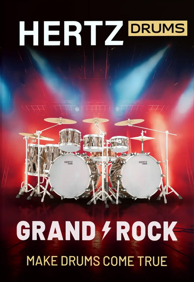 Hertz Instruments Hertz Drums Grand Rock Kit | PluginFox