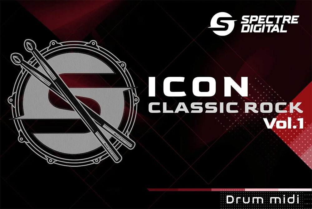 Spectre Digital MIDI Packs: Icon Classic Rock Vol. 1 | PluginFox