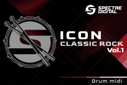Spectre Digital MIDI Packs: Icon Classic Rock Vol. 1